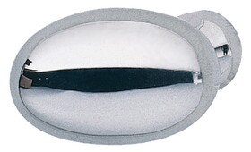 Hafele 137.42.204 Knob,(1 5/16" X 13/16") 34 X 21 mm (L X H) Brass,Polished Chrome