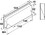 Hafele 151.97.200 Inset Handle, Zinc, Price/Piece