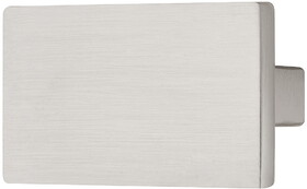 Hafele 106.69.680 Pull,16 mm Ctc Zinc,Satin Nickel,8-32