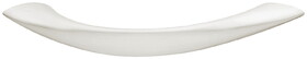Hafele 155.00.600 Bow Pull,Showcase Collection Zinc,Stainless Steel Look,(3 3/4") 96 mm Ctc,(5") 127 Length,M4 Thread