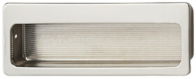 Hafele 155.01.545 Inset Handle, Brass, rectangular