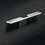 Hafele 155.01.831 Pull,Neoteric Aluminum,Matt Black,(10 1/16") 256 mm Ctc, Price/Piece