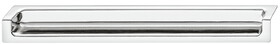 Hafele 155.01.932 EDGE HANDLE ZN MAT BLK M4 CTC 64MM  Price/Piece