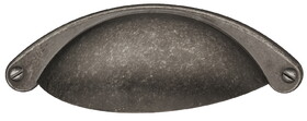Hafele 155.01.982 Cup Pull,Dakota Zinc,Antique Pewter