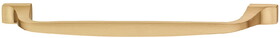Hafele 155.02.230 Pull, Beaulieu,Brass, Brushed brass plated, (12") 305 mm CTC