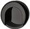 Hafele 158.75.190 RECESS PULL PA BLACK DIA 42MM  Price/Piece