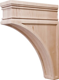 Hafele 198.04.130 Corbel,12 X 2 7/8 X 9" (H X W X D) Arcadian Collection,Maple