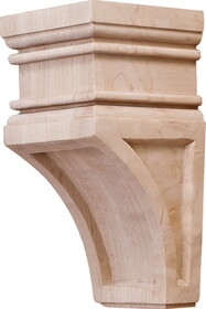 Hafele 198.04.150 Corbel,6" X 2 7/8" X 3" (H X W X D) Arcadian Collection,Maple