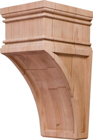 Hafele 198.12.690 Corbel, 9" x 4 1/4" x 5" (H x W x D),Arcadian Collection, Cherry