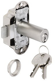 Hafele 225.62.290 Piccolo-Nova espagnolette locks, H&#228;fele Piccolo-Nova, with extended pin tumbler cylinder, standard profile, customised, backset 25 mm