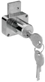 Hafele Cabinet Drawer Lock Keyed Alike 7/8" Cylinder