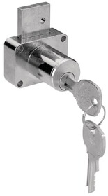 Hafele Cabinet Drawer Lock Keyed Alike 1 3/8" Cylinder