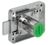 Hafele 232.26.690 Deadbolt Rim Lock, Backset 15 - 40 mm, Symo 3000