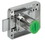 Hafele 232.26.690 Deadbolt Rim Lock, Backset 15 - 40 mm, Symo 3000, Price/Piece