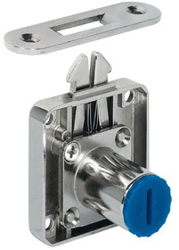 Hafele 232.30.620 Roller Shutter Rim Lock, Backset 25 mm (1"), Symo 3000