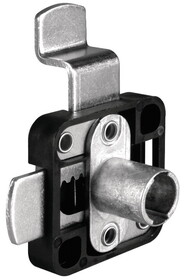 Hafele 232.35.302 Deadbolt Lock,For Double Doors,With Offset Bolt Timberline Modular Removable Core Locking System