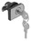 Hafele 233.17.730 GLASS DOOR LOCK HOR MNT ST NI POL  Price/Piece