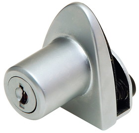 Hafele 233.54.901 Single Door Lock, for Glass Door