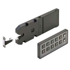 Hafele 237.56.350 StealthLock, Battery Powered RF Cabinet Lock Set,