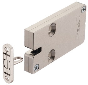 Hafele 237.59.000 Furniture lock, H&#228;fele Dialock EFL 3, mains-operated lock, vertical tolerance compensation
