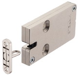 Hafele 237.59.001 Furniture lock, Häfele Dialock EFL 3C, mains-operated lock, vertical tolerance compensation