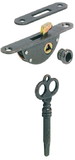 Hafele 238.06.108 Hook Bolt Mortise Lock, with Catch, Backset 9 mm (23/64