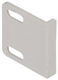 Hafele 239.44.774 Strike Plate, for Series Drilled Holes with Adjustment Slots