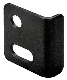 Hafele 239.61.311 Angle Strike,90&#176;,Screw-Mounted,22 X 12 mm Timberline- Modular Removable Core Locking System,Black
