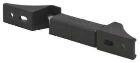 Hafele 245.58.300 Double Door Latch Kit,Plastic Black,For Right Hand