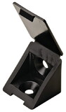 Hafele Angle Bracket with Attached Cover Cap Plastic