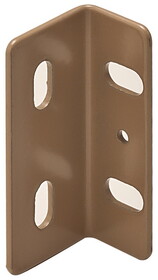 Hafele 260.26.141 Kolbe Korner, Connecting Bracket, Steel,19 x 38 mm, Bulk, Tan