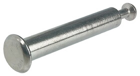 Hafele 262.27.755 Capped Bolt,H&#228;fele Minifix system,bolt hole 8 mm,for 8 mm holes,Side Panel Thickness W: 16 mm,Drilling Distance: 24 mm,Nickel-Plated