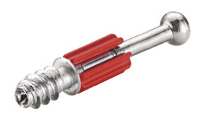 Hafele 262.27.679 Connecting Bolt,S200,reduced play,System Minifix,for drill hole &#216;: 5 mm,With bolt head &#216; 6.5 mm,24 mm drilling distance,zinc-plated