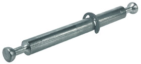 Hafele 262.28.802 Double-Ended Bolts,H&#228;fele Minifix system,with snap ring,bolt hole 8 mm,Side panel thickness W: 16 mm,zinc-plated
