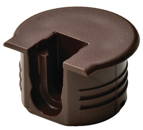 Hafele 263.09.132 Connector Housing,Rafix Tab 20 System Brown; 19mm