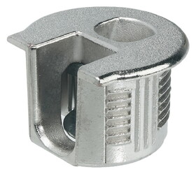 Hafele 263.11.105 Connector Housing,Rafix 20 System,Zinc Alloy With Tightening Element,For Wood Thickness 19 mm,Bronzed