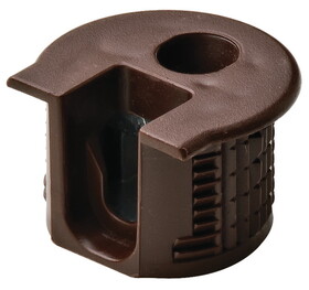 Hafele 263.14.105 RAFIX SE RIDGED PL BRN 19MM