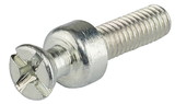 Hafele 263.24.845 Male Double-Ended Bolt, S20, Rafix 20 System