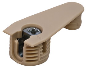 Hafele 263.98.091 Connector Housing, with Dowel,For 19 mm wood thickness, Almond