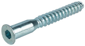 Hafele 264.39.190 Countersunk Connector, Confirmat, Hex Socket, 3 mm,Steel, with hexagon socket SW3, Length: 50 mm