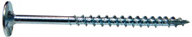 Hafele 264.67.911 PowerHead Screws, for Wood, #2 Square Drive,#10 x 3" (1,500 pcs) zinc