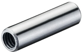 Hafele 267.00.916 Sleeve, With M4 internal thread, steel,For wood thickness: 36-40 mm, galvanized, length L: 30 mm