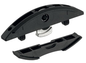 Hafele 267.91.188 Cabinet Conector, Clamex P Medius,Center panel connector, 14/10, biscuit shaped, 80 pc