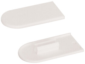 Hafele 267.91.287 Cover cap, Lamello Cabineo,Plastic, Signal white, RAL 9003