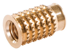 Hafele 267.91.317 Insert Nut, Lamello Cabineo 8 M6,Brass, M6 x 15.3, 500 pcs.