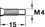 Hafele 282.13.791 Spreading Dowel Bolt, with M4 Internal Thread, Price/Piece