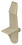Hafele 282.47.140 Shelf Support, With Spring Clip, for wood shelves 19mm thick, Beige