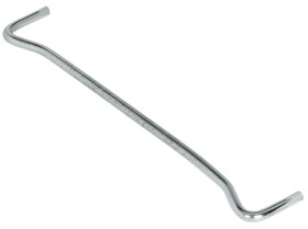 Hafele 282.73.707 Swedish-Type Shelf Support,&#216;5 mm For Concealed Mounting Of Grooved Shelves,Length:160 mm