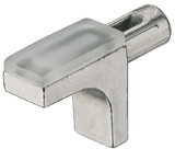 Hafele 282.84.721 Shelf Support, For glass shelves, for screw fixing into drill hole Ø 5 mm