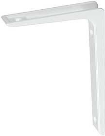 Hafele 287.35.741 Shelf Support,Aluminum Dimensions (Axbxc):150 X 20 X 200 mm,120 Kg Capacity (Per Pair) White